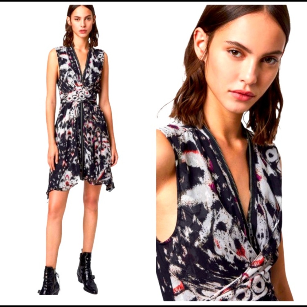 All Saints Jayda Wing Dress XS NWT